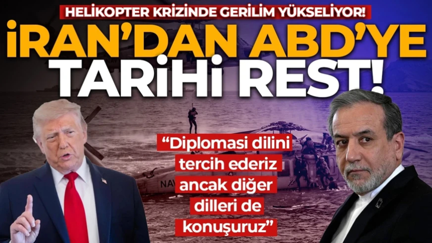 Trump karşılık vereceğiz demişti! İran'dan ABD'ye rest: Diplomasi dilini tercih ederiz, ancak diğer dilleri de konuşuruz