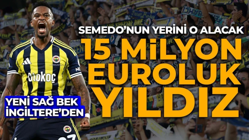 Fenerbahçe’den transferde büyük sürpriz! Semedo’nun yerini 15 milyon euroluk yıldız alacak