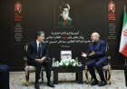 وكالات:‏اجتماع رئيس إقليم كوردستان نيجيرفان بارزاني ورئيس البرلمان الإيراني محمد باقر قاليباف في طهران.