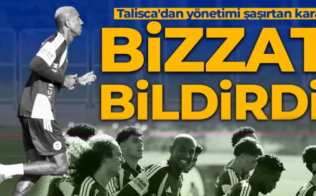 Talisca'dan yönetimi şaşırtan karar! Bizzat bildirdi