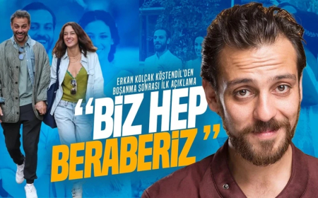 Boşandılar ama kopmadılar! Oyuncu Erkan Kolçak Köstendil'den boşanma açıklaması: “Biz hep beraberiz”