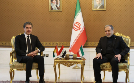Neçirvan Barzani, Tahran'da Abbas Erakçi ile görüştü