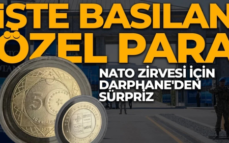 Ankara'da NATO Zirvesi'ne geri sayım: İşte basılan özel para