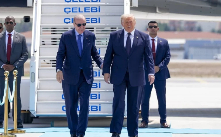 Donald Trump NATO Zirvesi İçin Ankara’da! Tarihi zirve başladı: Gözler Erdoğan-Trump görüşmesinde
