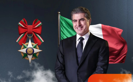 İtalya, en yüksek devlet nişanını Neçirvan Barzani'ye takdim edecek