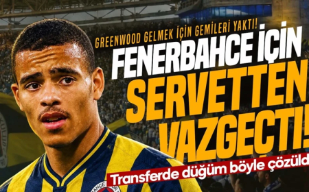 Fenerbahçe’ye transfer olmak için gemileri yaktı! Greenwood milyon euroluk servetten vazgeçti! Transferde düğüm böyle çözüldü