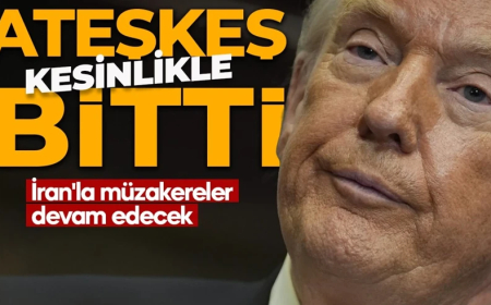 Donald Trump'tan flaş İran açıklaması: Ateşkes kesinlikle sona erdi!