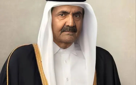 وفاة أمير قطر السابق حمد بن خليفة آل ثاني