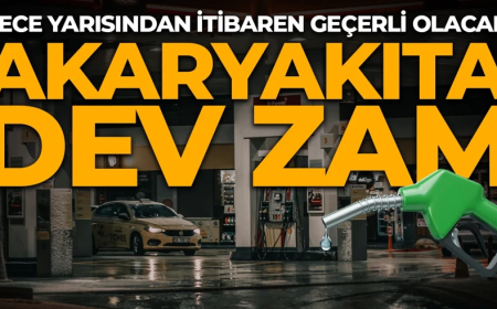 Benzine zam geliyor! Gece yarısı tabela değişecek