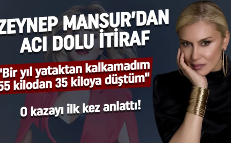 Zeynep Mansur'dan yıllar sonra gelen acı itiraf: "Bir yıl yataktan kalkamadım, 55 kilodan 35 kiloya düştüm"