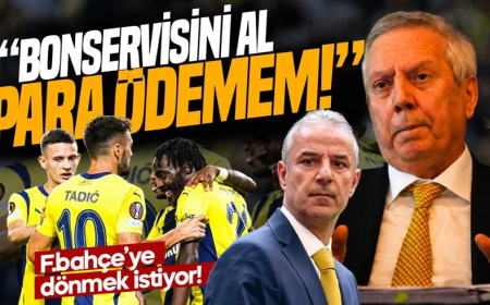 Başkan Yıldırım’dan net mesaj: ‘Bonservisini al, para ödemem