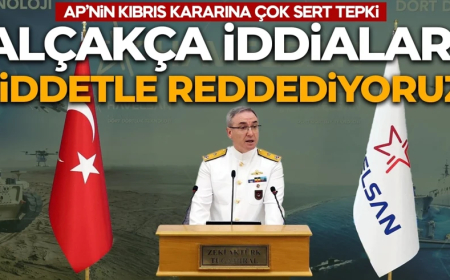 MSB'den açıklama: Kamuoyuyla paylaşılacak! AP'nin Kıbrıs kararına sert tepki: Alçakça iddiaları reddediyoruz