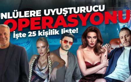 Ünlülere yönelik uyuşturucu operasyonunda yeni dalga! Sıla, İlyas Yalçıntaş ve Fatih Aksoy dahil 25 kişiye gözaltı kararı