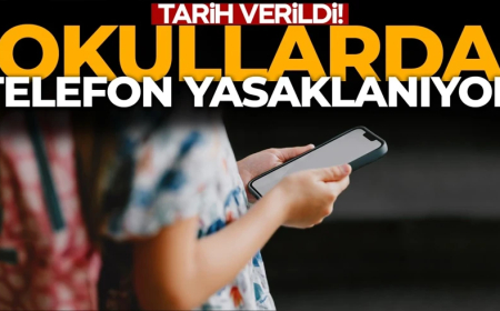 Okullarda cep telefonu tamamen yasaklanıyor: Tarih verildi