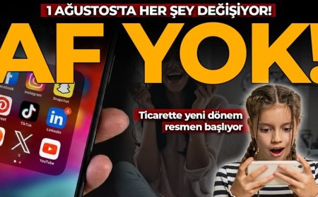 1 Ağustos'ta her şey değişiyor! Sosyal medyada yeni dönem resmen başlıyor