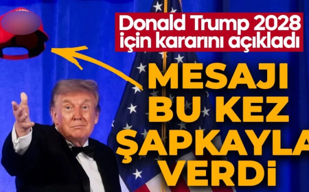 ABD Başkanı Donald Trump 2028 için kararını açıkladı
