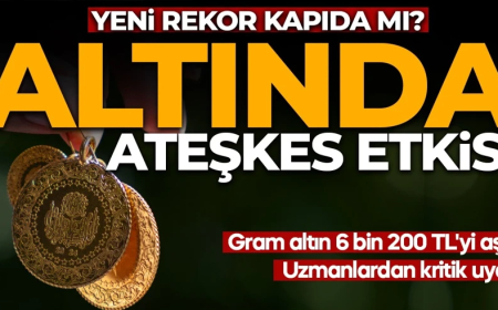 ALTINDA ATEŞKES ETKİSİ! Gram altın 6 bin 200 TL'yi aştı: Yeni rekor kapıda mı? Uzmanlar kritik tarihi işaret etti