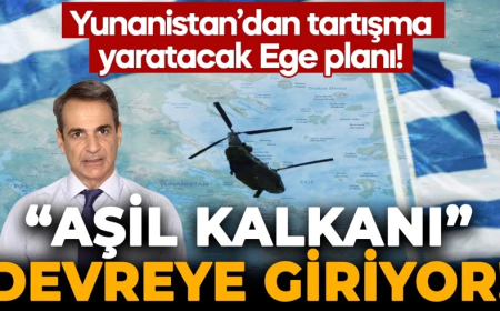 Yunanistan'dan tartışma yaratacak Ege planı! "Aşil Kalkanı" devreye giriyor!