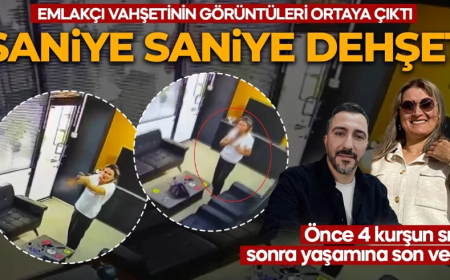 Dehşet veren görüntüler ortaya çıktı! Önce 4 kurşun sıktı, sonra yaşamına son verdi