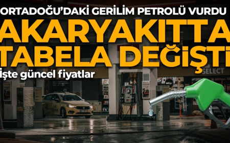Akaryakıta zam geldi! Tabela gece yarısı değişti