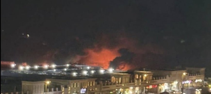 ‏وكالة فارس: قذائف معادية أصابت رصيف الصيد في بندر عباس وأدت إلى اشتعال النيران في قوارب مدنية ‏.