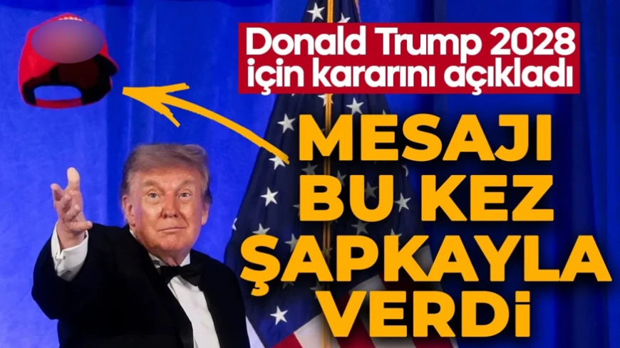 ABD Başkanı Donald Trump 2028 için kararını açıkladı