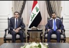 وكالات:المكتب الإعلامي لرئيس الوزراء العراقي بشأن اجتماع علي الزيدي ونيجيرفان بارزاني: جرى التأكيد على أهمية تعزيز التعاون والتنسيق بين الحكومة الاتحادية وحكومة إقليم كوردستان.