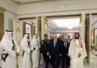 رويترز:‏قالت ​وزارة الخارجية الباكستانية ‌إن تركيا والسعودية وباكستان ​وقعت ​اتفاقية دفاع ⁠مشترك في ​إطار سعي ​الدول الثلاث إلى تعزيز التعاون الأمني ​وسط تصاعد ​التوترات العسكرية والصراعات ‌في ⁠الشرق الأوسط.