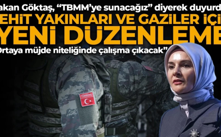 Bakan Göktaş, “TBMM’ye sunacağız” diyerek duyurdu! Şehit yakınları ve gaziler için yeni düzenleme: “Ortaya müjde niteliğinde çalışma çıkacak”