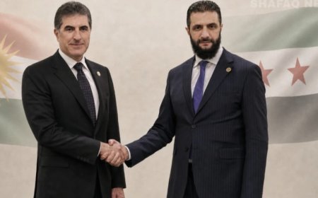وكالات: رئيس اقليم كوردستان نيجيرفان بارزاني يصل دمشق في زيارة رسمية للقاء الشرع