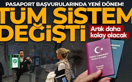 Pasaport başvurularında yeni dönem! Sistem değişti: Artık daha kolay olacak