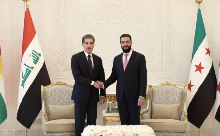 وكالات:نيجيرفان بارزاني: سوريا أمام فرصة تاريخية للتعافي.. وندعم وحدتها وصون حقوق جميع مكوناتها