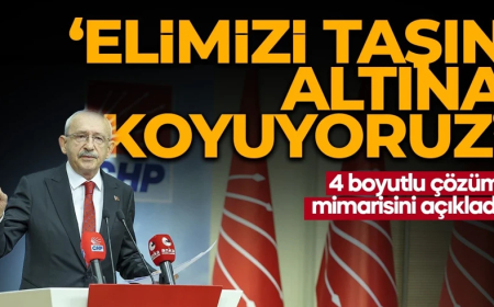 Kemal Kılıçdaroğlu'ndan 'Terörsüz Türkiye' desteği: 4 madde açıkladı! 'Elimizi taşın altına koyuyoruz'