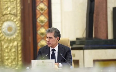 عاجل:‏مشاركة رئيس إقليم كوردستان، نيجيرفان بارزاني، في اجتماع ائتلاف إدارة الدولة بغداد اليوم الاربعاء بحسور لافت.