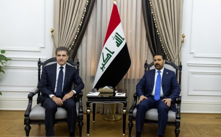 Kürdistan Bölgesi Başkanı, Irak Federal Başbakanı ile görüştü.