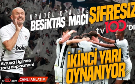 Siyah-beyazlılar, Hradec Kralove ile karşı karşıya! İlk yarıda gol sesi çıkmadı
