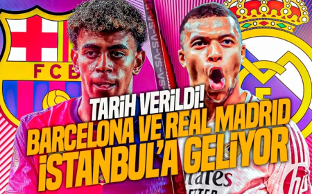 Tarih verildi! El Clasico’ya hazır olun! Real Madrid ve Barcelona, İstanbul’a geliyor!