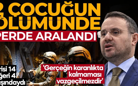 Bakan Gürlek duyurdu: İntihar ve kaza denilmişti: İki çocuk ölümünde gerçek ortaya çıktı