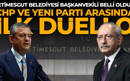 Etimesgut Belediyesi Başkanvekili belli oldu! CHP ve Yeni Parti arasında ilk düello