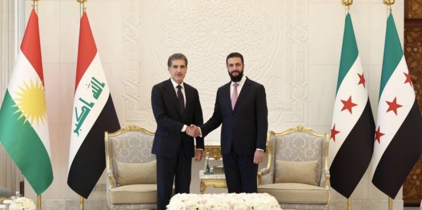 وكالات:نيجيرفان بارزاني: سوريا أمام فرصة تاريخية للتعافي.. وندعم وحدتها وصون حقوق جميع مكوناتها