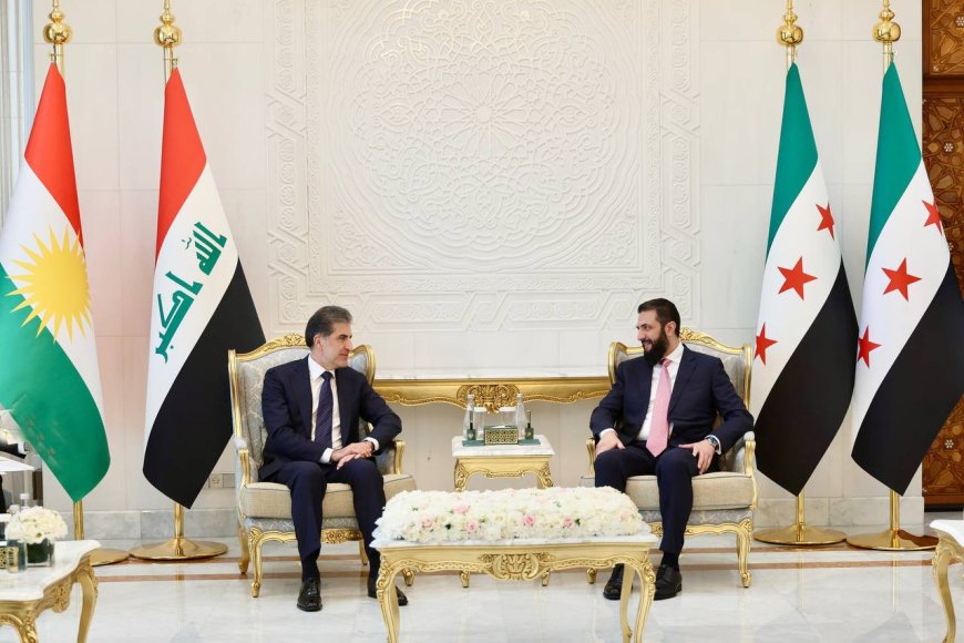 Neçirvan Barzani: Suriye canlanma ve imar için tarihi bir fırsatın eşiğinde