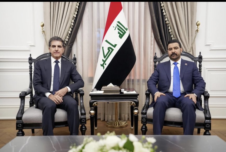 وكالات:المكتب الإعلامي لرئيس الوزراء العراقي بشأن اجتماع علي الزيدي ونيجيرفان بارزاني: جرى التأكيد على أهمية تعزيز التعاون والتنسيق بين الحكومة الاتحادية وحكومة إقليم كوردستان.