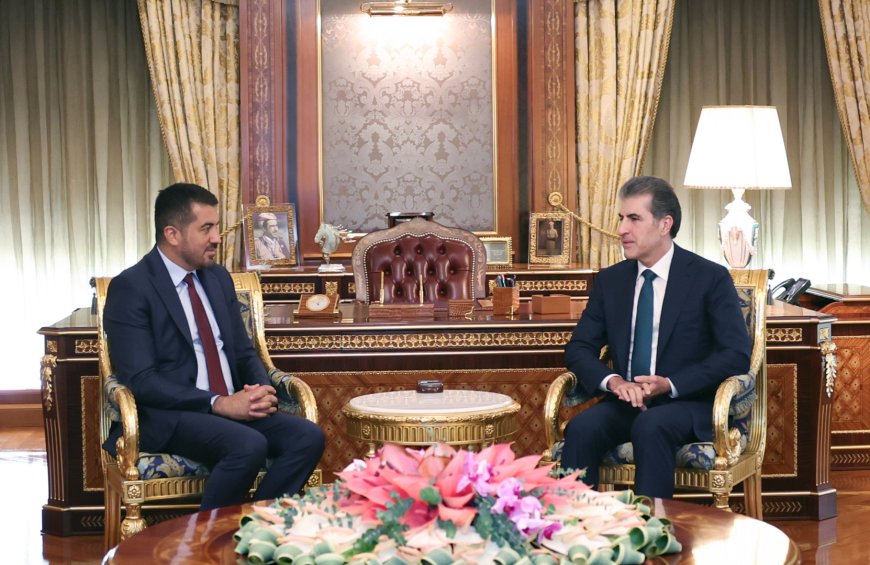 Neçirvan Barzani, Alman parlamenter Serdar Yüksel’i kabul etti: Güvenlik ve işbirliği gündemde